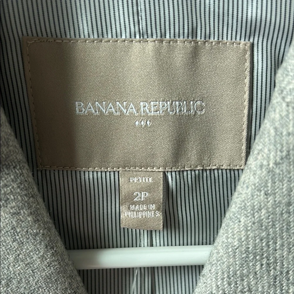 Banana Republic Gray Double-Breasted Blazer - Picture 5 of 5